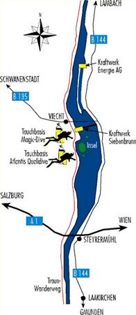Flusstauchen Traun - Mit freundlicher Unterstützung und Genehmigung von ARGE Tauchen