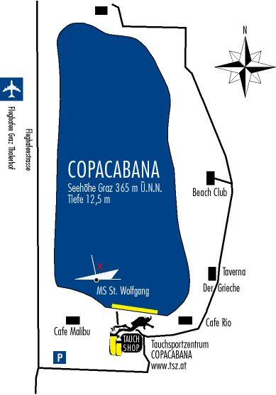 Copacabana - Mit freundlicher Unterstützung und Genehmigung von ARGE Tauchen